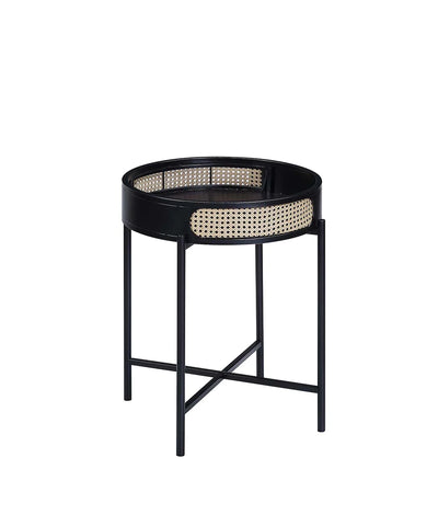 Colson Black Finish  End Table Model LV01077 By ACME Furniture