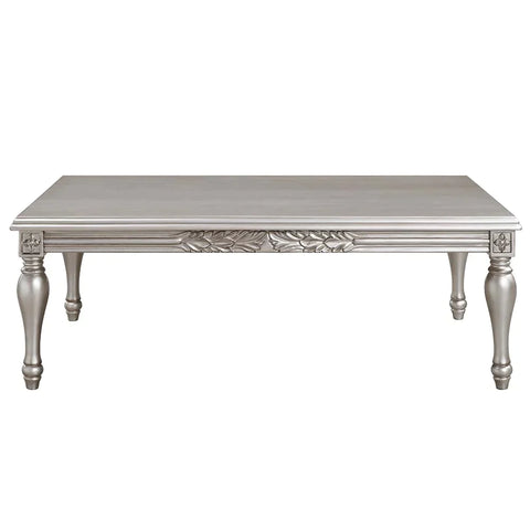 Pelumi Platinum Finish Coffee Table Model LV01115 By ACME Furniture