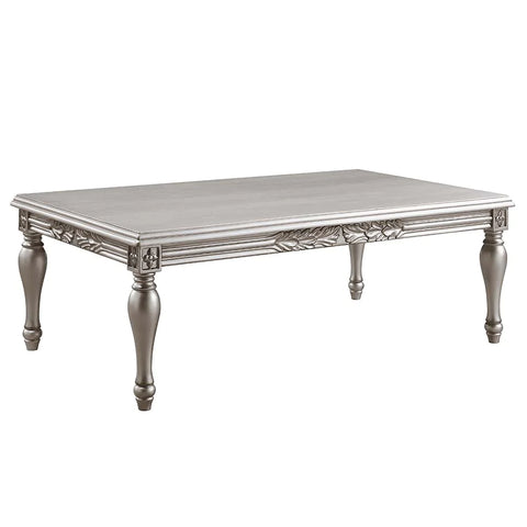 Pelumi Platinum Finish Coffee Table Model LV01115 By ACME Furniture