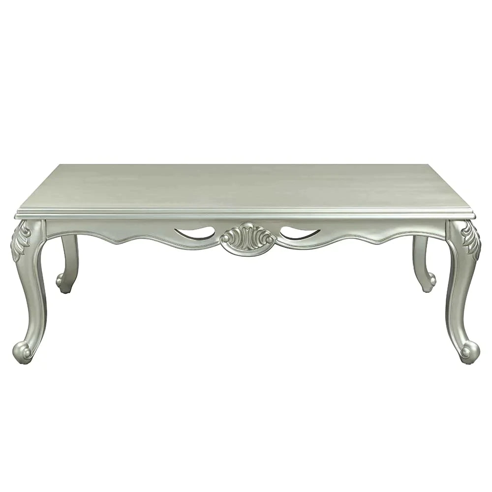 Qunsia Champagne Finish Coffee Table Model LV01120 By ACME Furniture