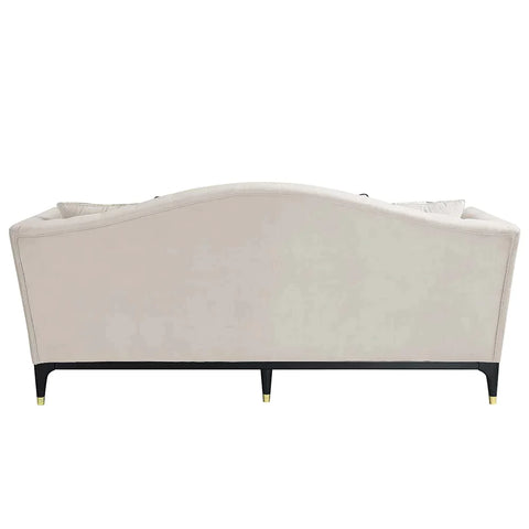 Tayden Beige Velvet Sofa Model LV01155 By ACME Furniture