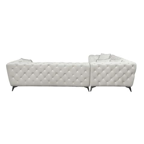 Atronia Beige Fabric Sectional Sofa Model LV01160 By ACME Furniture