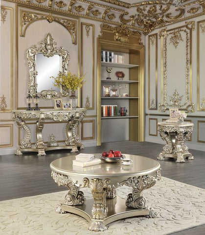 Sorina Antique Gold Finish Mirror Model LV01215 By ACME Furniture