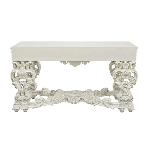 Adara Antique White Finish End Table Model LV01219 By ACME Furniture