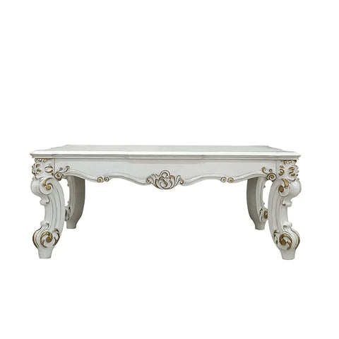 Vendome II  Antique Pearl Finish Coffee Table Model LV01332 By ACME Furniture