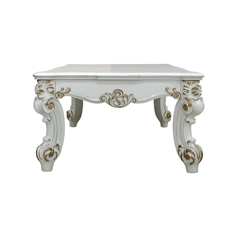 Vendome II  Antique Pearl Finish Coffee Table Model LV01332 By ACME Furniture