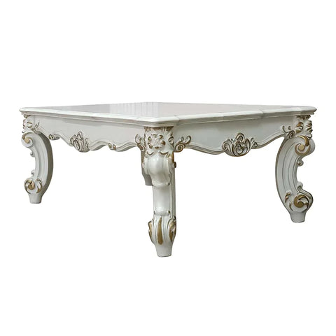 Vendome II  Antique Pearl Finish Coffee Table Model LV01332 By ACME Furniture