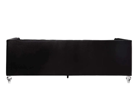 Heibero Black Velvet Sofa Model LV01403 By ACME Furniture