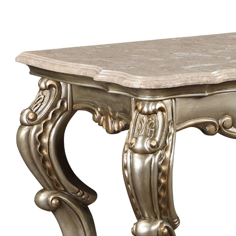 Miliani Sofa Table W/Marble Top