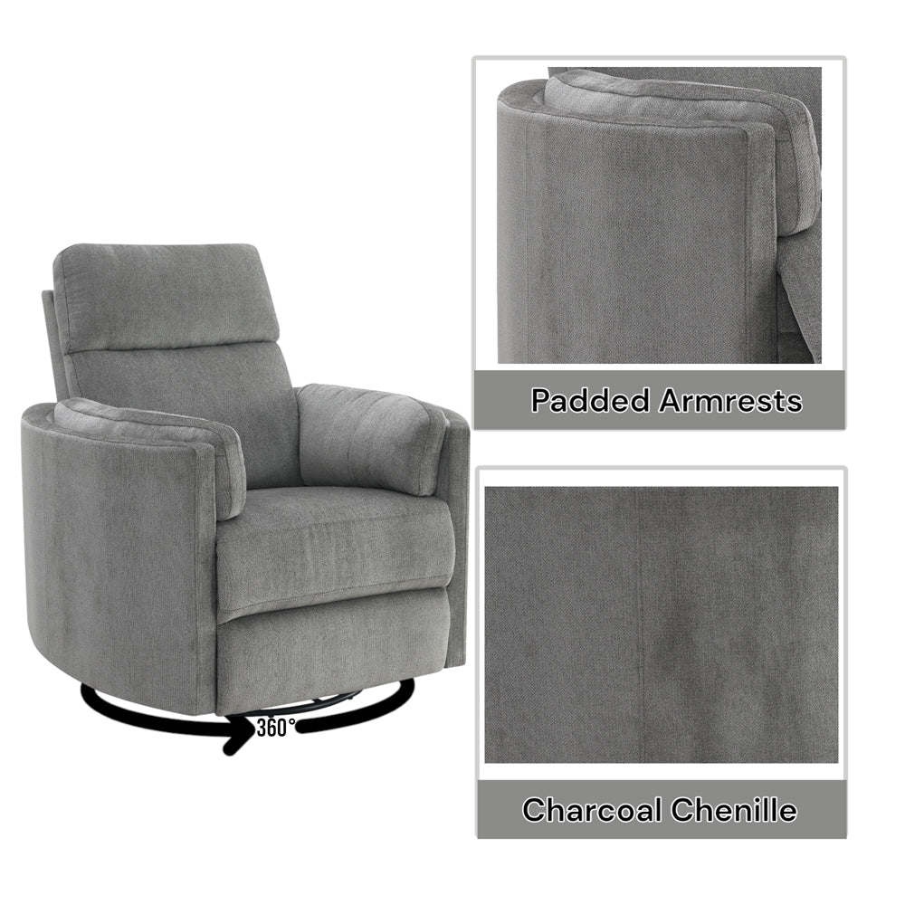 Sagen Recliner W/Swivel & Glider