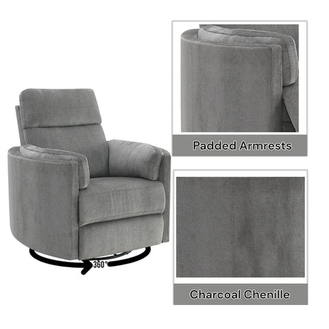 Sagen Recliner W/Swivel & Glider