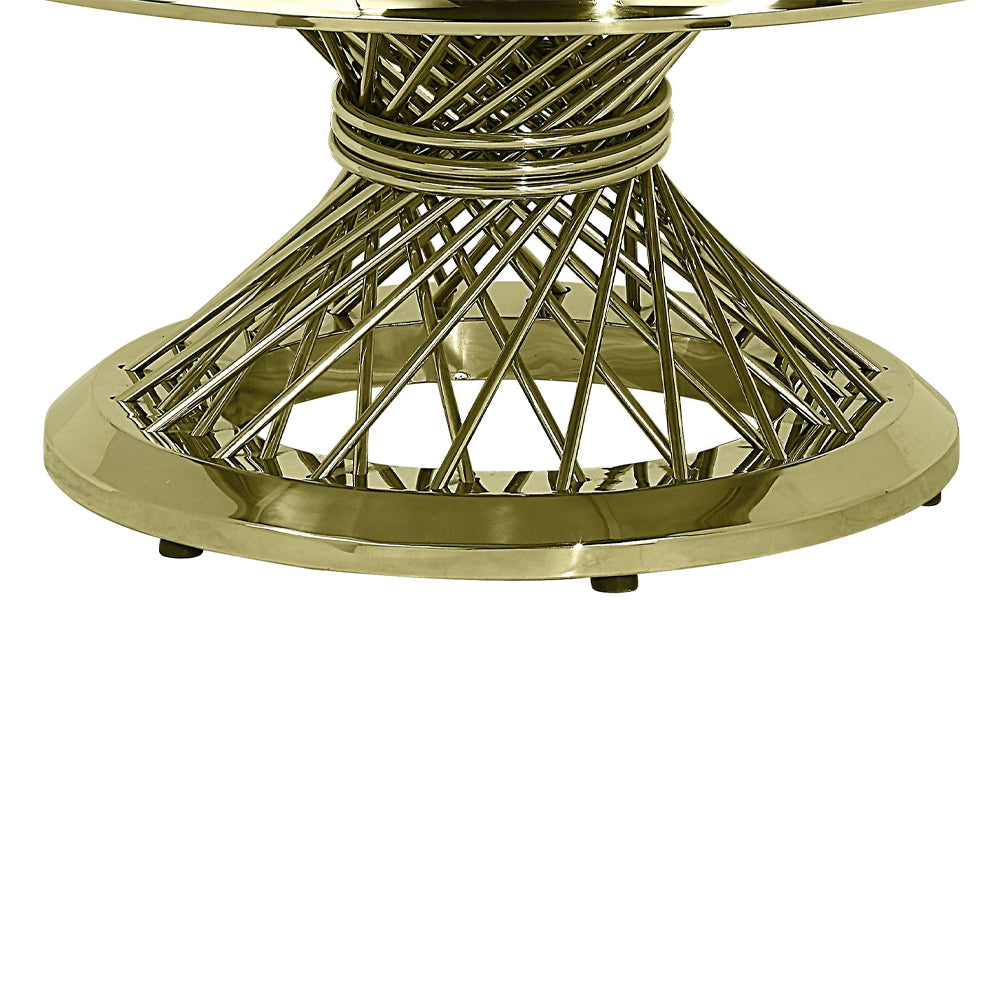 Fallon Coffee Table W/Engineered Stone Top