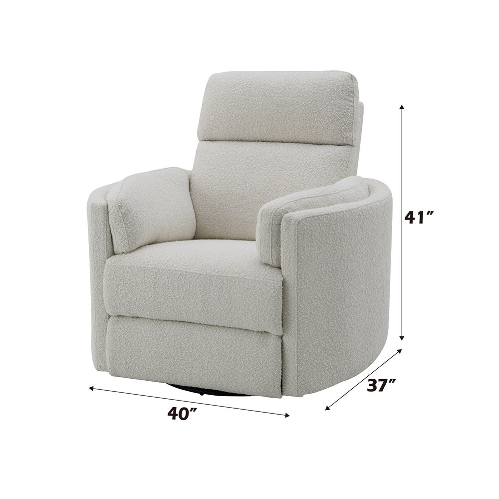 Sagen Glider Recliner W/Swivel