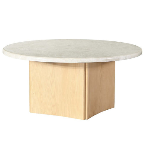 Qwin Coffee Table W/Marble Top