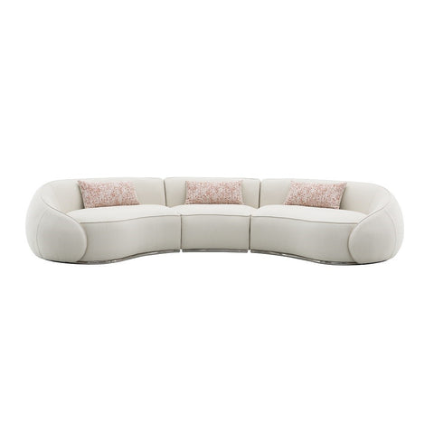 Sahara Sectional Sofa W/3 Pillows