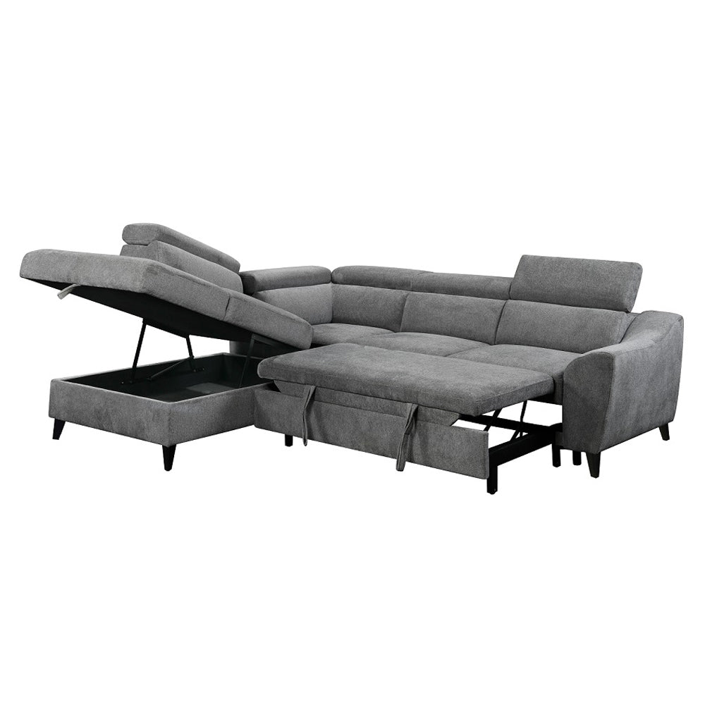 Wrenley Sectional Sofa W/Sleeper & Storage