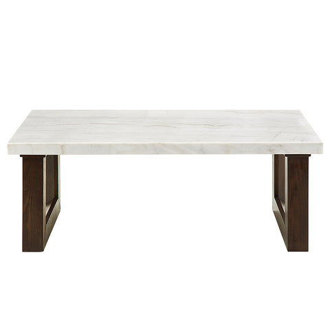 Edwyn Coffee Table w/Marble Top