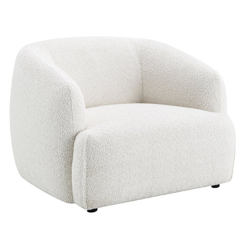 ACME Lucifer Black White Shimmer Chenille Chair Model LV03527