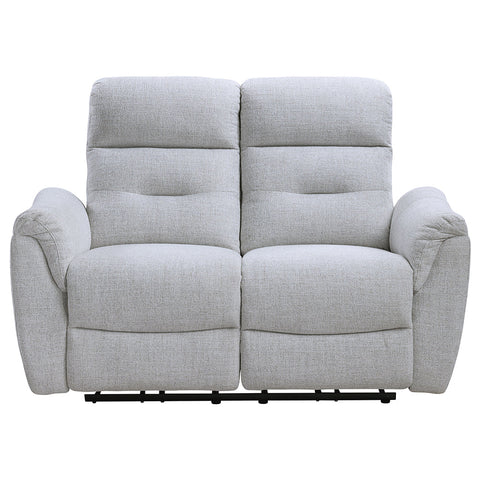 ACME Eastre Beige Chenille Power Motion Loveseat with USB Port Model LV03586