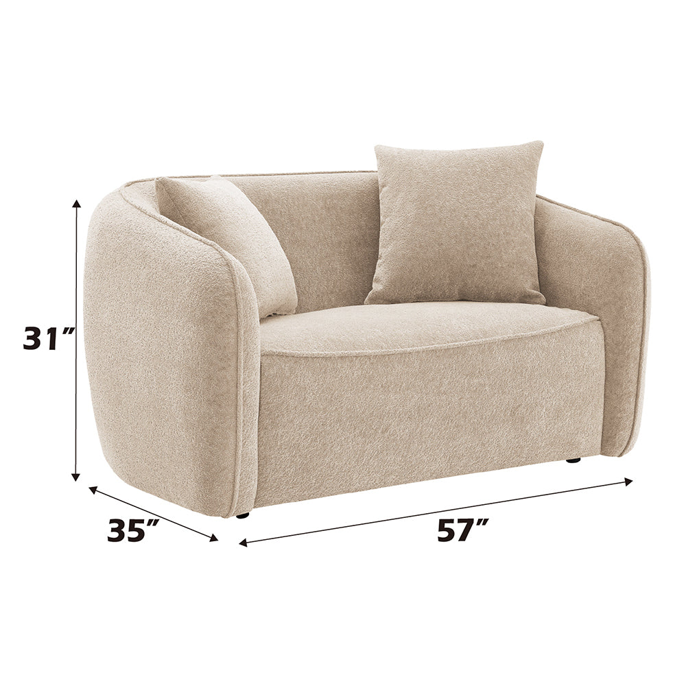 Keith Loveseat w/2 Pillows