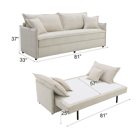 Elisea Sofa w/Sleeper