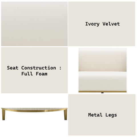 Martina Sofa w/2 Pillows