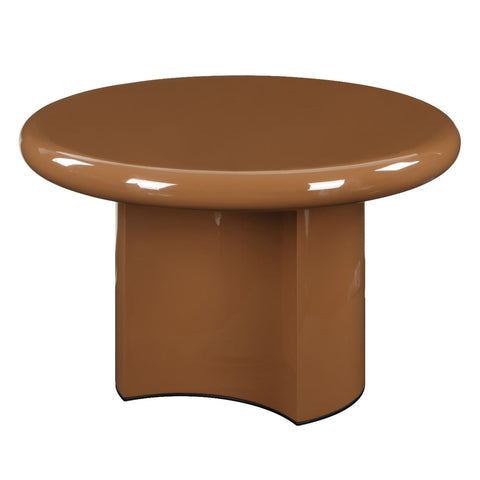 ACME Ronald Marble Pattern Top Dark Green Brown High Gloss End Table Model LV03896