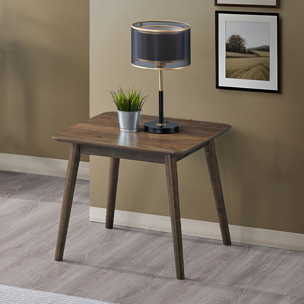 ACME Lamonte Walnut End Table Model LV04036