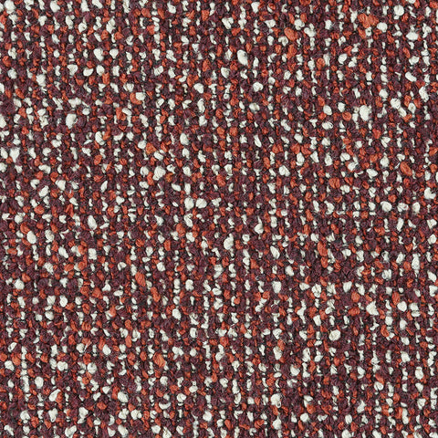 ACME Mardi Maroon Tweed Sofa with 6 Pillows Model LV04290