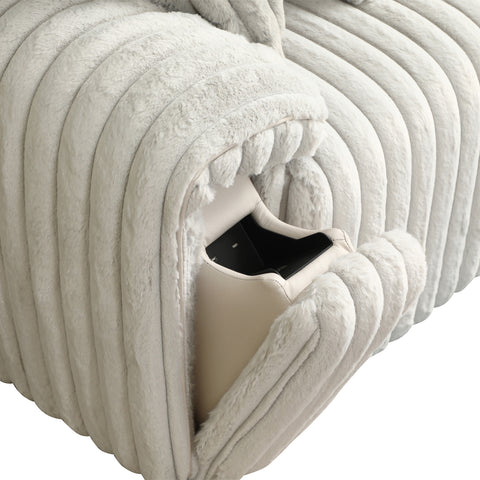 Jaya Power Motion Sofa w/Sleeper & USB Port