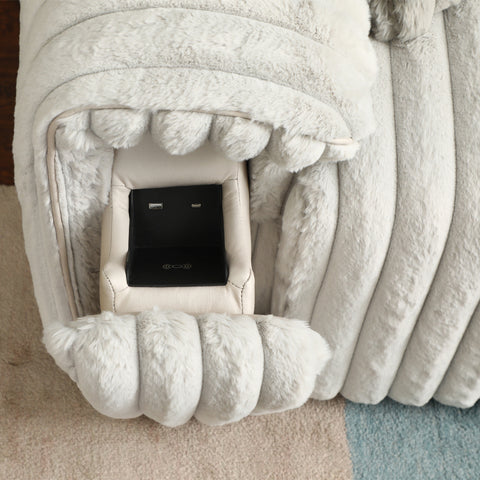 Jaya Power Motion Sofa w/Sleeper & USB Port