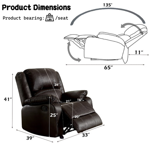 Zuriel Motion Rocker Recliner