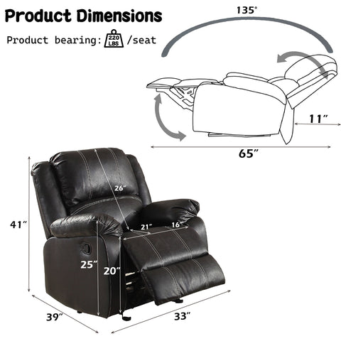 Zuriel Motion Rocker Recliner