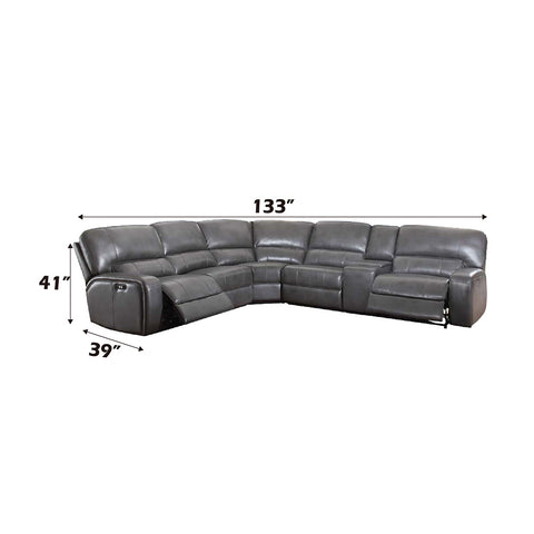 Saul Power Motion Sectional Sofa