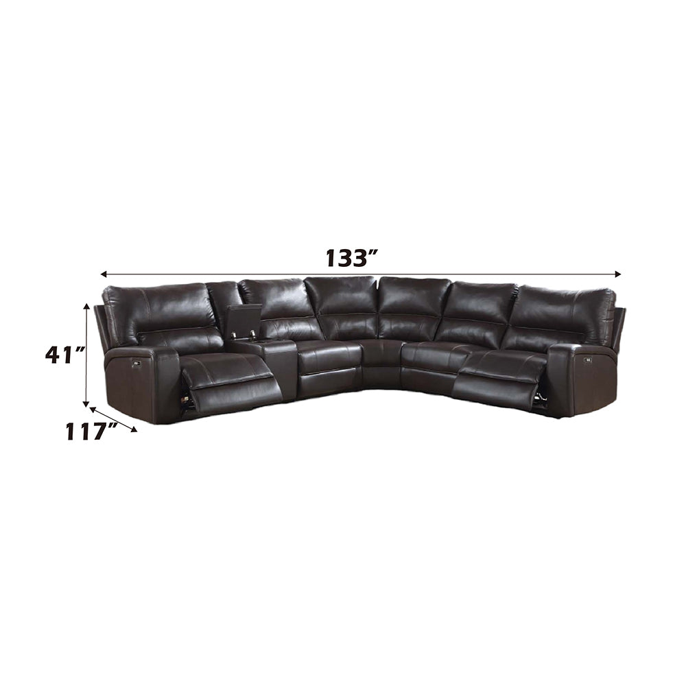 Saul Power Motion Sectional Sofa