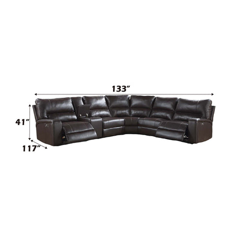Saul Power Motion Sectional Sofa