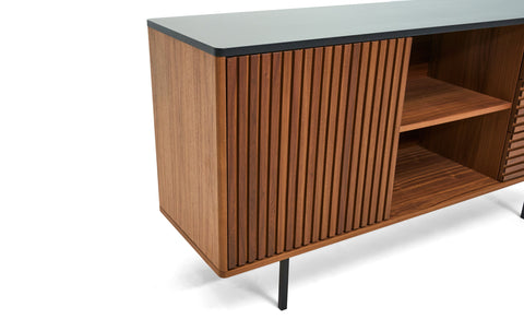 Modrest Maggie Modern Walnut And Grey Buffet Model VGDWJ9690
