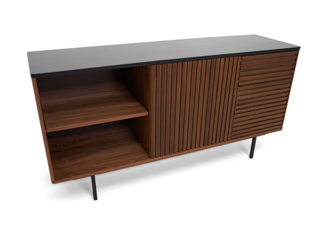 Modrest Maggie Modern Walnut And Grey Buffet Model VGDWJ9690