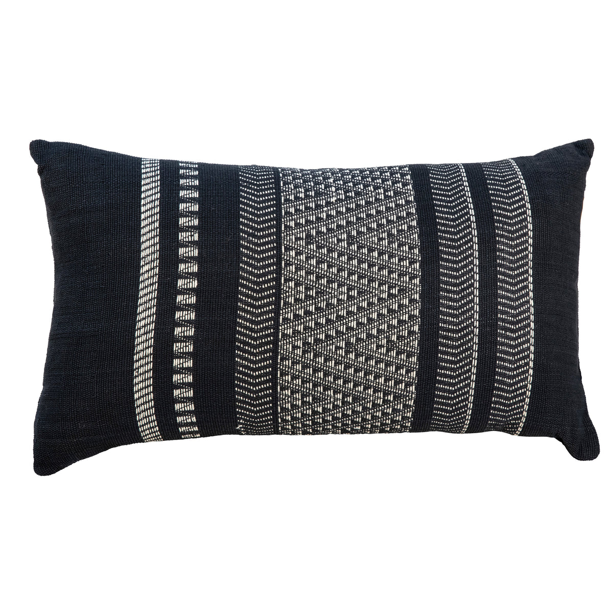 Zain Black with White Pillow