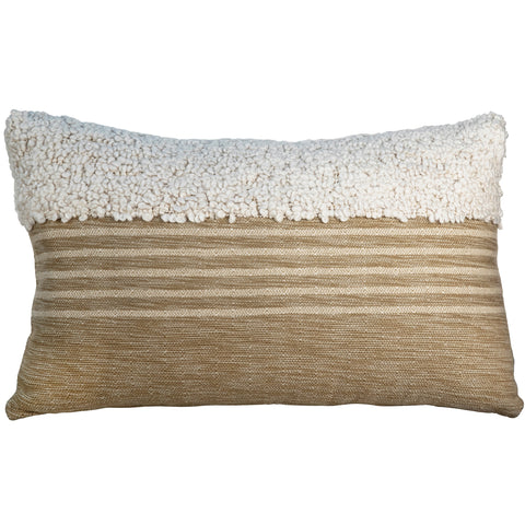Clarence Tan and Beige Pillow