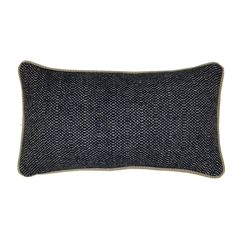 Leora Raven Black Pillow