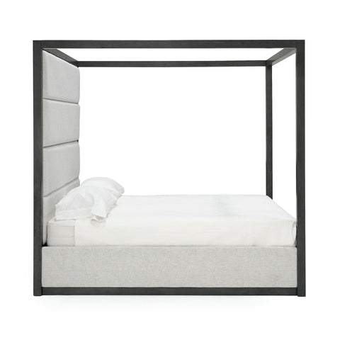 Modrest Manhattan Contemporary Canopy Grey Bed  Model VGMA-BR-127-BED
