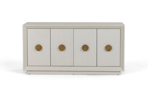 Modrest Marjorie Modern Cream & Brushed Gold Buffet Model VGGMW-1705B-CRM