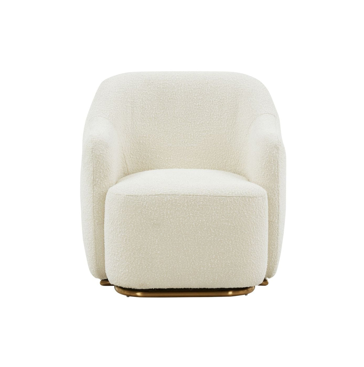 Modrest Masha Modern Off White Sherpa Accent Chair Model VGRHAC-538-WHT-1