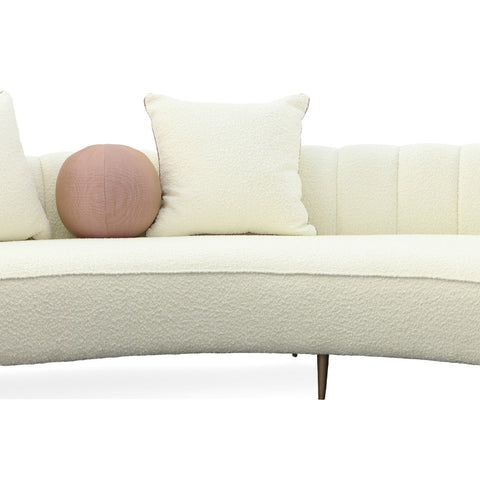Modrest Maverick Modern Cream Fabric Chaise Model VGOD-ZW-22002-CH