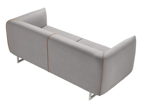 Divani Casa Medora Modern Grey Fabric Sofa  Model VGMB-1661-S-GRY-S