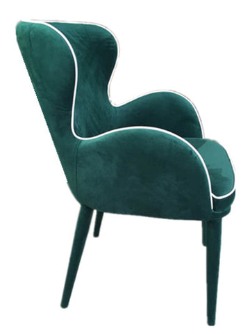 Modrest Tigard Modern Green Fabric Dining Chair By VIG Furniture