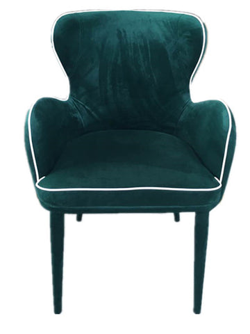 Modrest Tigard Modern Green Fabric Dining Chair By VIG Furniture