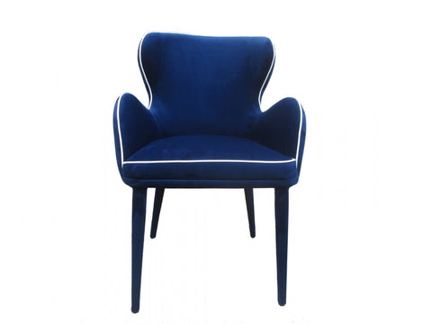 Modrest Tigard Modern Blue Fabric Dining Chair By VIG Furniture