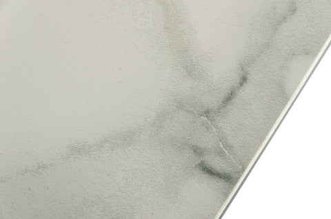 Modrest Melanie Modern White Ceramic & Brushed Brown Dining Table Model VGVCT1886-WHT-DT